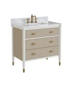 Product Image 1 for Aster 36" Vanity with Rectangular Undermount Sink from Currey & Company