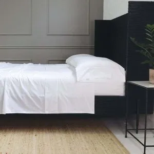 Product Image 1 for Classico Hemstitch Cotton Sateen Sheet Set from Pom Pom at Home