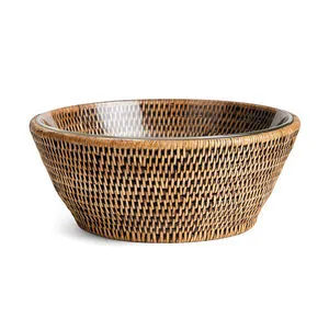 Product Image 1 for Burma Rattan Serving Bowl from Napa Home And Garden