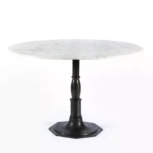 Product Image 7 for Lucy Round Dining Table Marble/Carbo from Four Hands