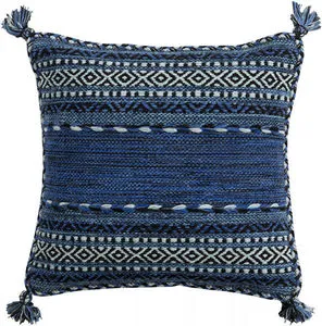 Product Image 1 for Trenza Blue Pillow from Surya