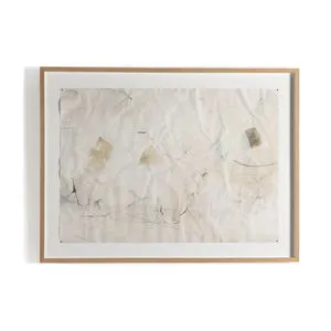 Product Image 1 for Minimal 2 Framed Abstract Sketch on Textured Paper by Dan Hobday from Four Hands