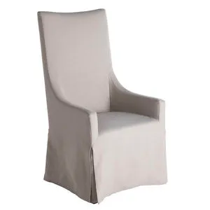 Product Image 1 for Kayla Ivory Beige Upholstered Dining Chair from Gabby