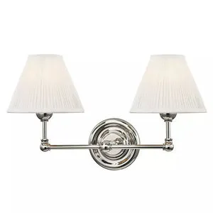 Product Image 1 for Classic No.1 2 Light Wall Sconce from Hudson Valley
