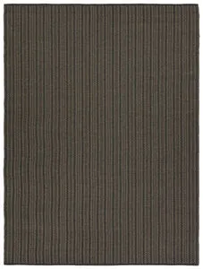 Product Image 1 for Elmas Handmade Indoor/Outdoor Striped Gray/Charcoal Rug from Jaipur 