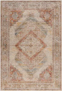 Product Image 1 for Naila Vintage-Inspired Woven Coral / Beige Rug - 6'7" x 9'6" from Surya