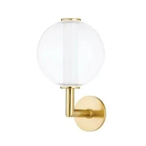 Product Image 1 for Richford 1-Light Aged Brass Wall Sconce from Hudson Valley