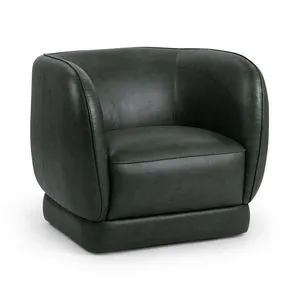 Product Image 1 for Rinner Leather Accent Chair from Classic Home