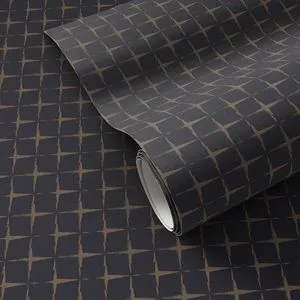 Product Image 1 for Blocking Black and Tan I Wallpaper by Getty Images from Four Hands