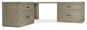 Product Image 1 for Linville Falls Corner Desk with Two Lateral Files from Hooker Furniture