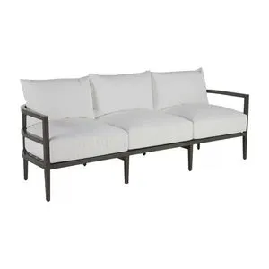 Product Image 1 for Santa Barbara Slate Gray Aluminum Sofa from Summer Classics