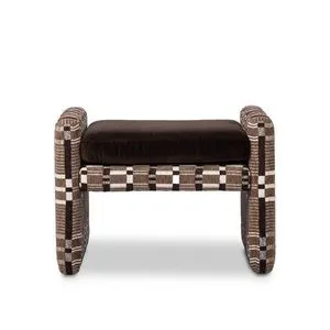 Product Image 1 for Serena Sandhill Cocoa Ottoman from Four Hands
