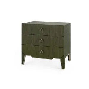 Product Image 1 for Madeline 3-Drawer Side Table from Villa & House