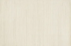 Ivory Hadley/Hemingway rug with a subtle striped texture combining cut pile and looped wool, cotton, and polyester fibers