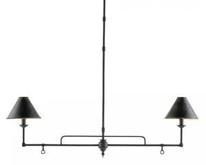 Product Image 6 for Prosperity Rectangular Chandelier from Currey & Company