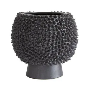 Product Image 5 for Daria Tall Matte Black Ceramic Vase from Arteriors