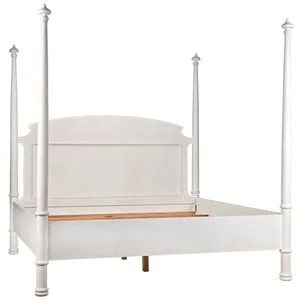 Product Image 1 for Douglas White Bed from Noir