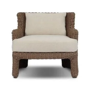Product Image 1 for Vaughn Cream Outdoor Chair from Four Hands