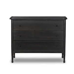 Product Image 1 for Franny Espresso Oak Veneer 3 Drawer Chest from Four Hands