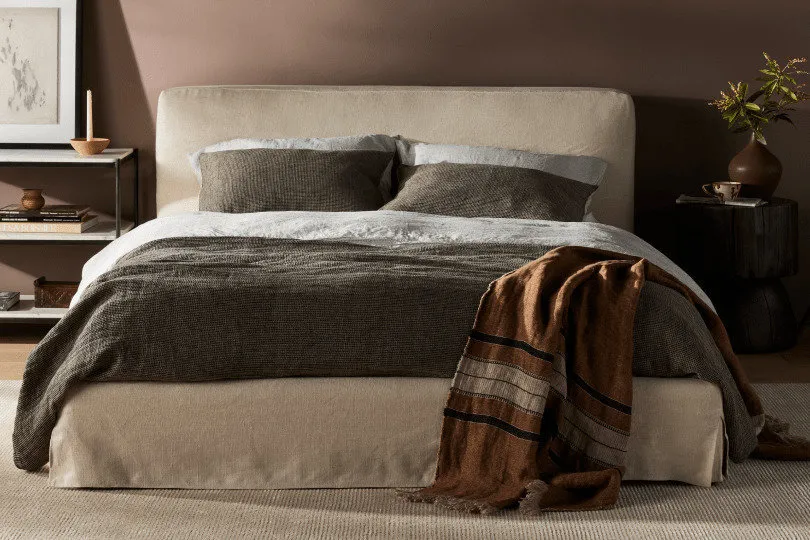Shop our collection of Belgian Linen upholstered styles | Scout & Nimble
