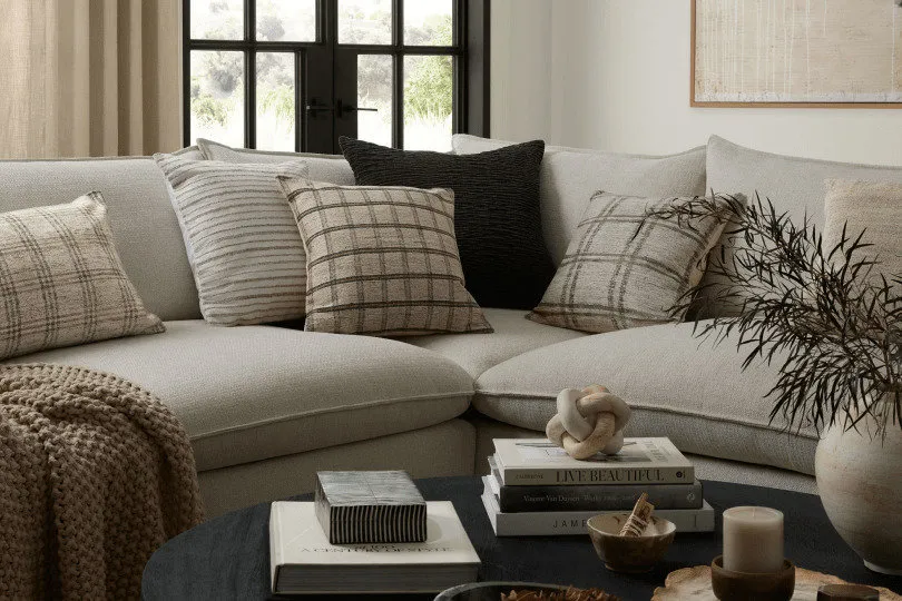 Shop and mix & match patterned pillows from Loloi | Scout & Nimble