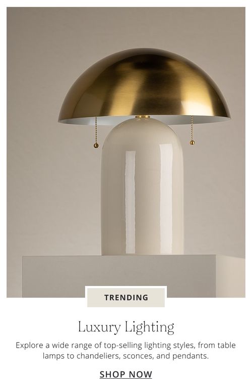 Trending - Luxury Lighting - Explore a wide range of top-selling lighting styles, from table lamps to chandeliers, sconces, and pendants. | Shop Now - Scout & Nimble