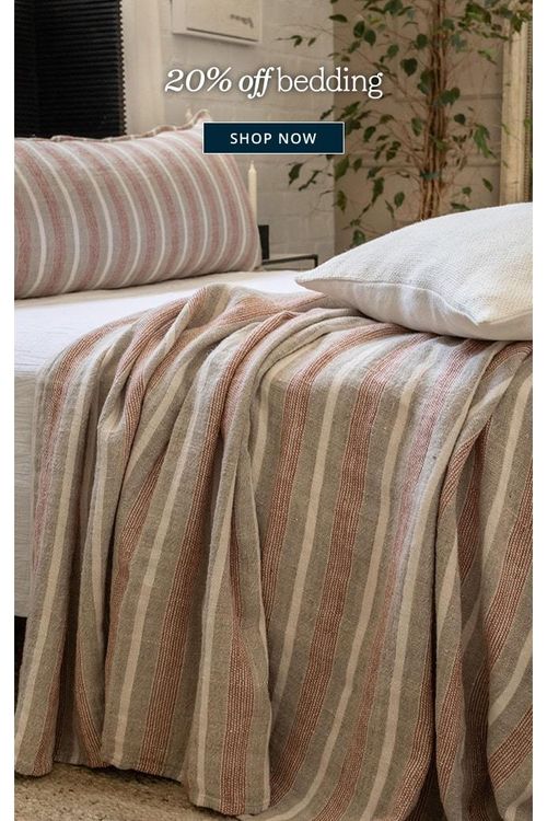 20% off bedding | Shop Now | Memorial Day Cyber Week Preview