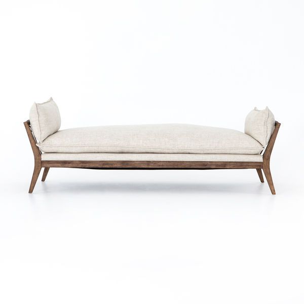 Kerry White Chaise Lounge Thames Cream image 3