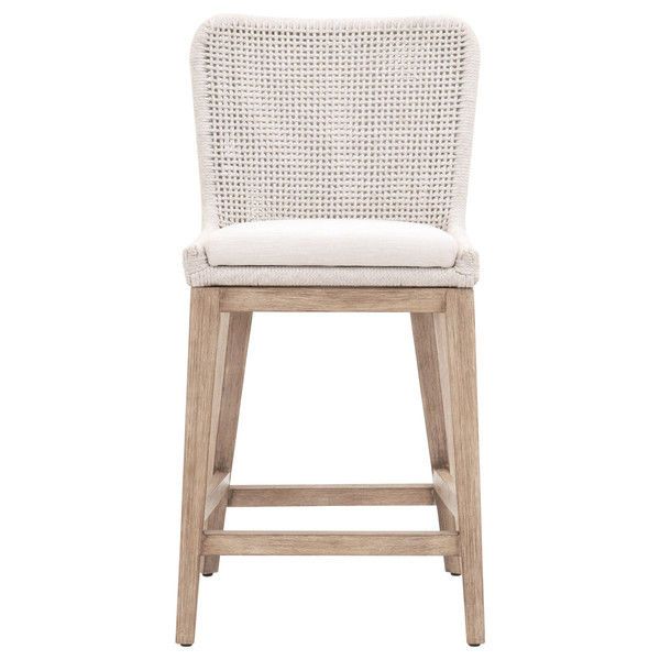 Product Image 1 for Mesh White Counter Stool from Essentials for Living