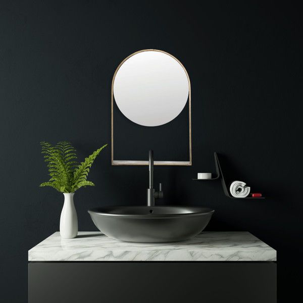 Product Image 1 for Jada Lifted Mirror With Shelf from Creative Co-Op