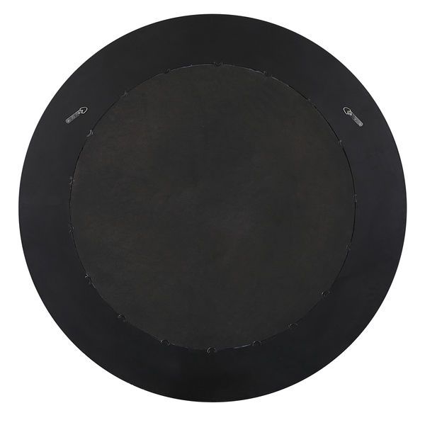 Product Image 5 for Stockade Black Round Mirror from Uttermost