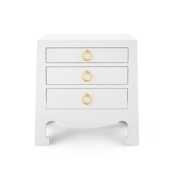 Product Image 1 for Jacqui 3-Drawer Side Table from Villa & House