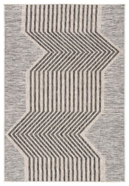 Product Image 2 for Minya Indoor/ Outdoor Geometric Gray Rug By Nikki Chu from Jaipur 