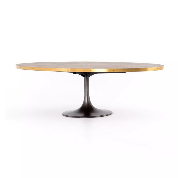 Evans Oval Dining Table 98" image 1