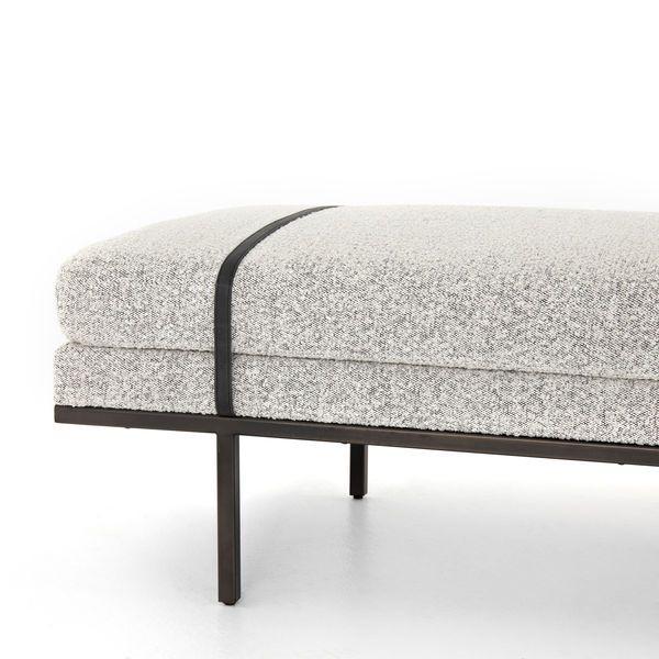Product Image 1 for Harris Accent Bench Knoll Domino from Four Hands