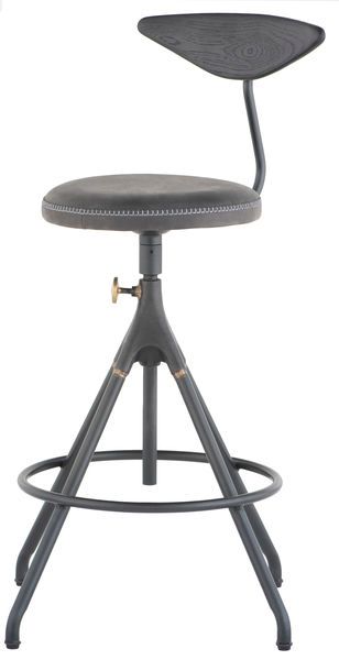 Akron Counter Stool With Back image 1