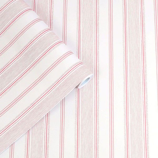Product Image 1 for Laura Ashley Heacham Blush Striped Wallpaper from Graham & Brown