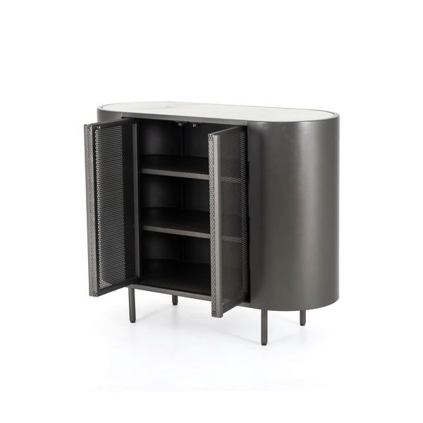 Libby Small Cabinet Gunmetal image 2