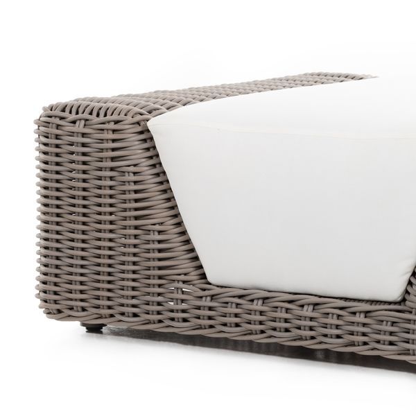 Product Image 1 for Como Outdoor Ottoman from Four Hands