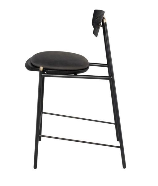 Product Image 1 for Kink Storm Black Counter Stool from District Eight