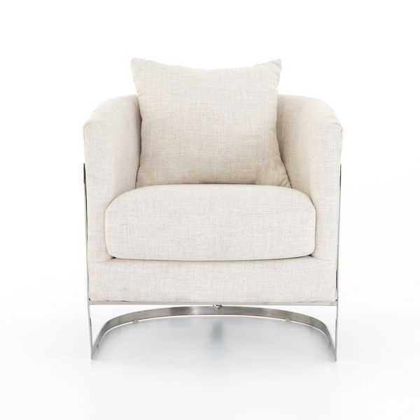 Product Image 1 for Brighton Small Accent Chair - Dover Crescent from Four Hands