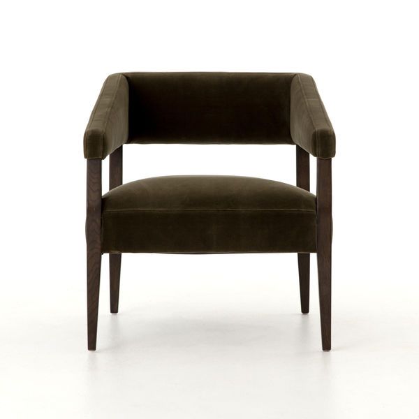 Gary Club Chair - Olive Green image 5