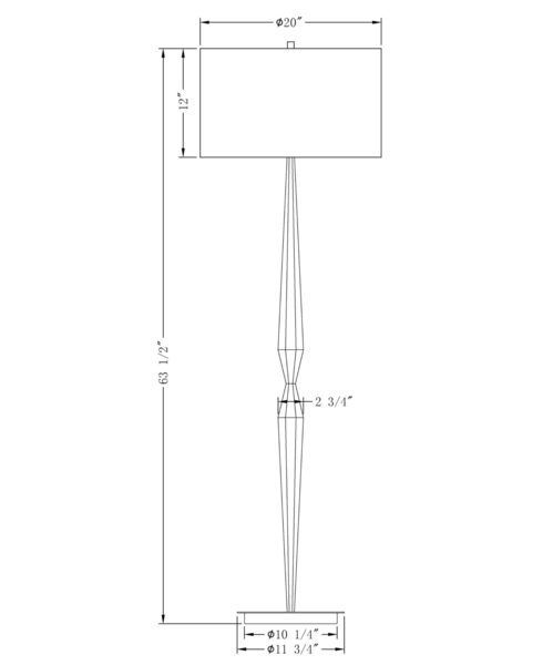 Product Image 1 for Martin Floor Lamp from FlowDecor