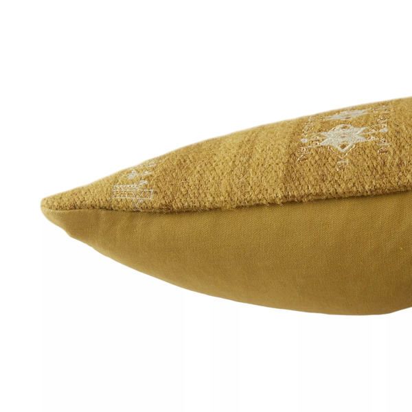 Product Image 2 for Eisa Tribal Light Green/ Light Gray Lumbar Pillow from Jaipur 