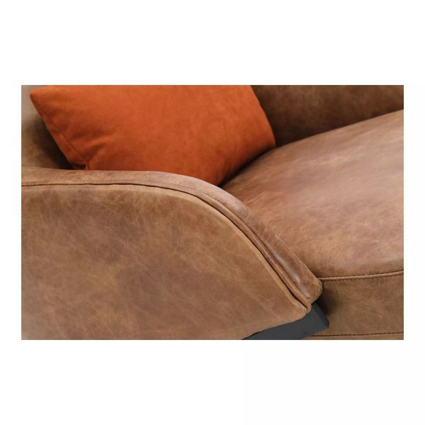 Product Image 1 for Amos Leather Accent Chair from Moe's