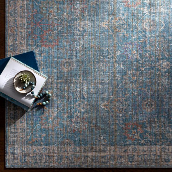 Product Image 1 for Cobb Blue / Beige Rug from Surya