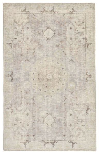 Product Image 2 for Modify Hand Knotted Medallion Gray/ Blue Rug from Jaipur 