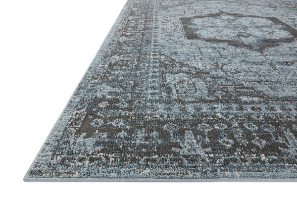 Product Image 2 for Odette Sky / Charcoal Traditional Rug - 2'3" x 3'10" from Loloi