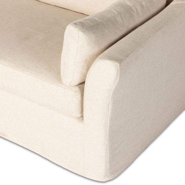 Product Image 3 for Delray 3 Piece Slipcover Sectional from Four Hands