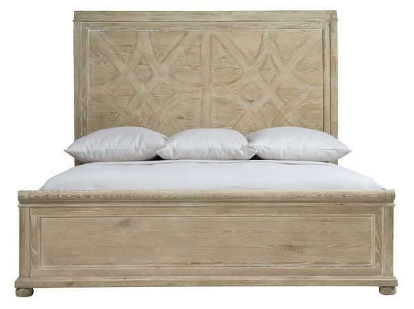 Rustic Patina Panel Bed - Sand Finish image 4